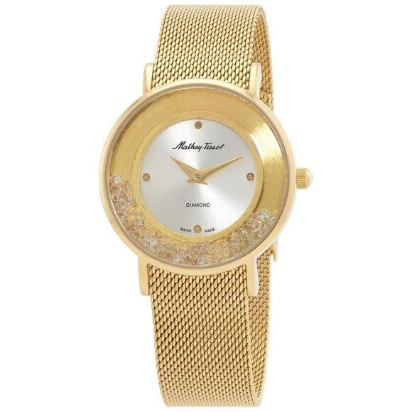 NWT Mathey-Tissot Fashion Ladies Quartz Steel Authentic Watch - Picture 1 of 3